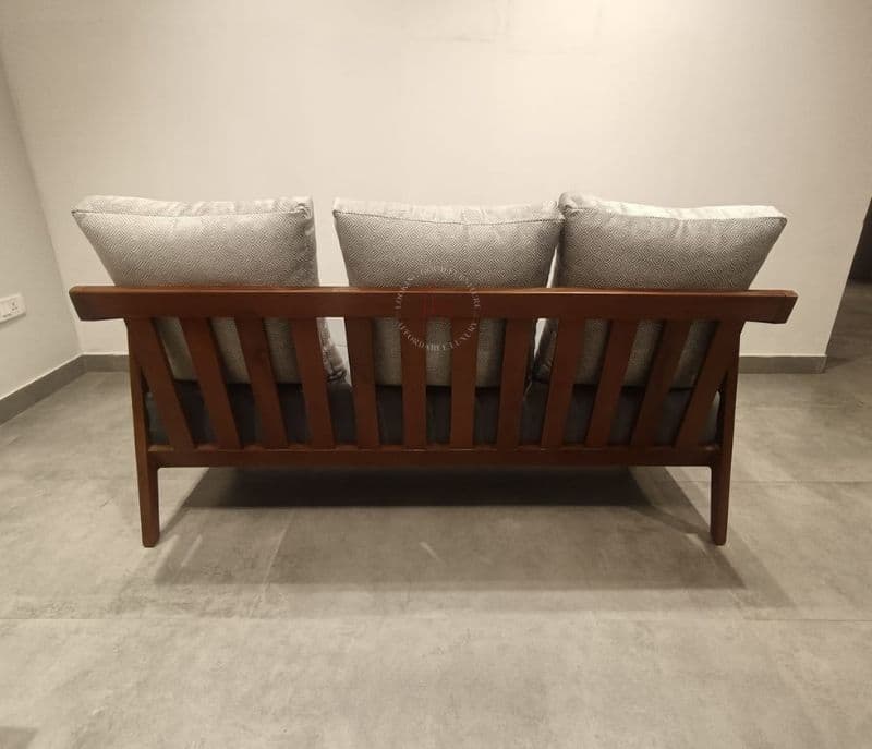 Image 6 for Ghana teak sofa (EC)