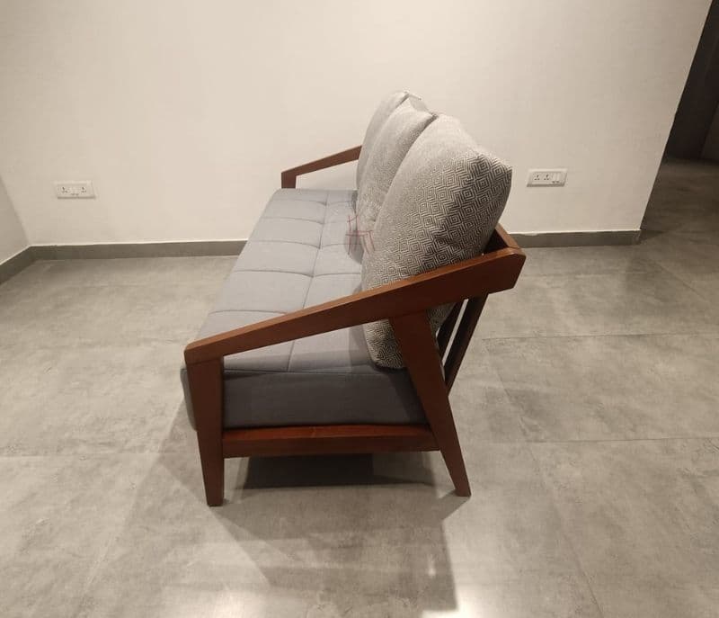 Image 11 for Ghana teak sofa (EC)