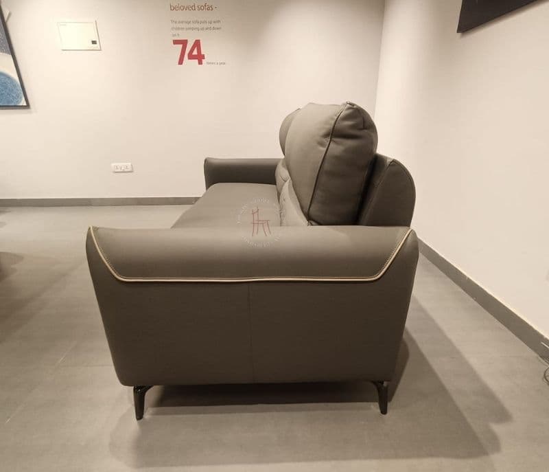 Image 6 for Pinnacle Half Leather Sofa (EC)