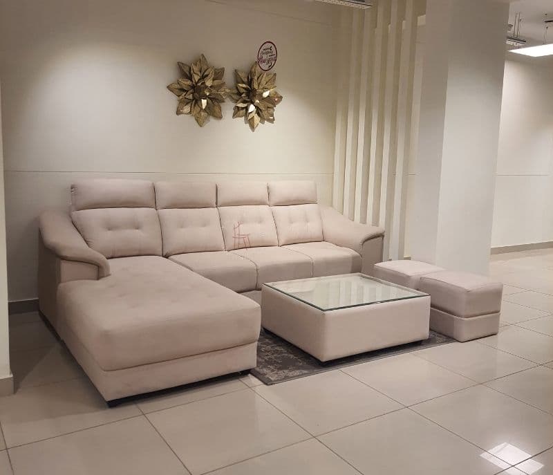 Image 2 for Petrio 3 Seater+Lounger Sofa (BTM OTD)