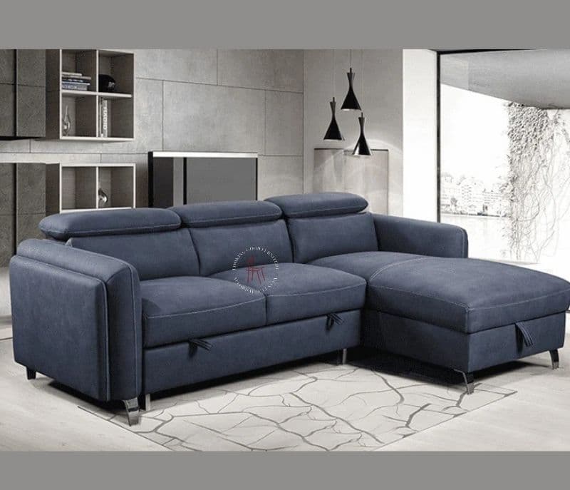 Image 2 for Indiana Customizable Sofa Cum Bed (Indigo Blue)