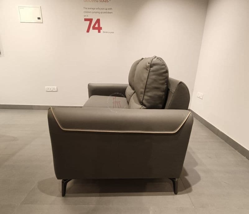 Image 10 for Pinnacle Half Leather Sofa (EC)