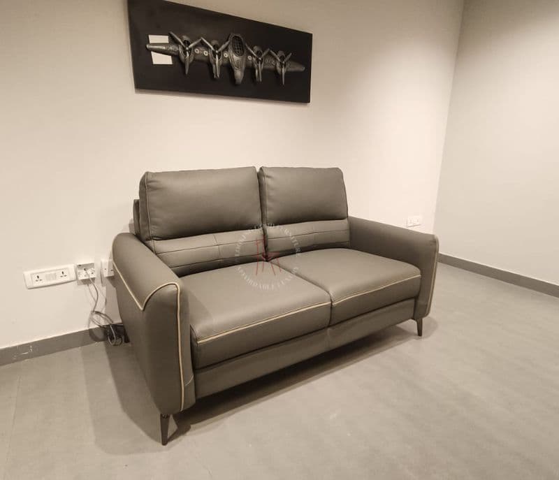 Image 8 for Pinnacle Half Leather Sofa (EC)