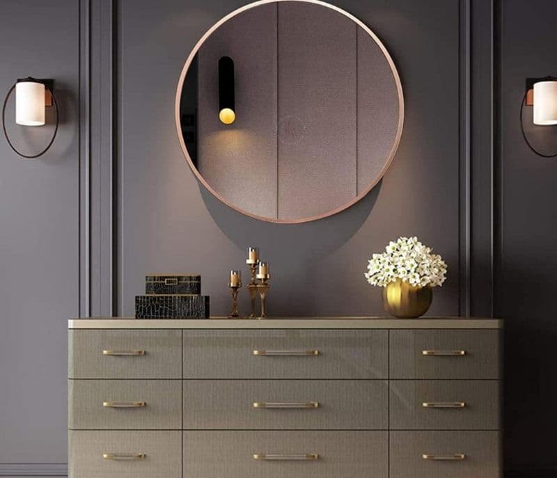 Hugo Round 18 Inch Mirror