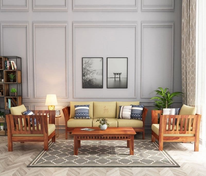 Image 1 for Aiden Wooden Sofa