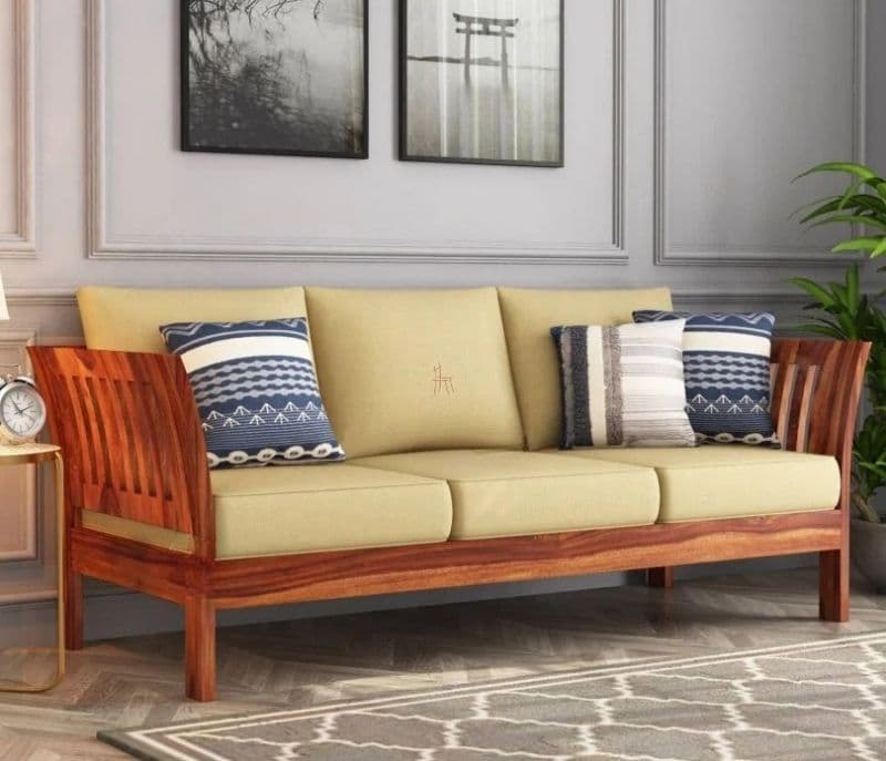 Aiden Wooden Sofa