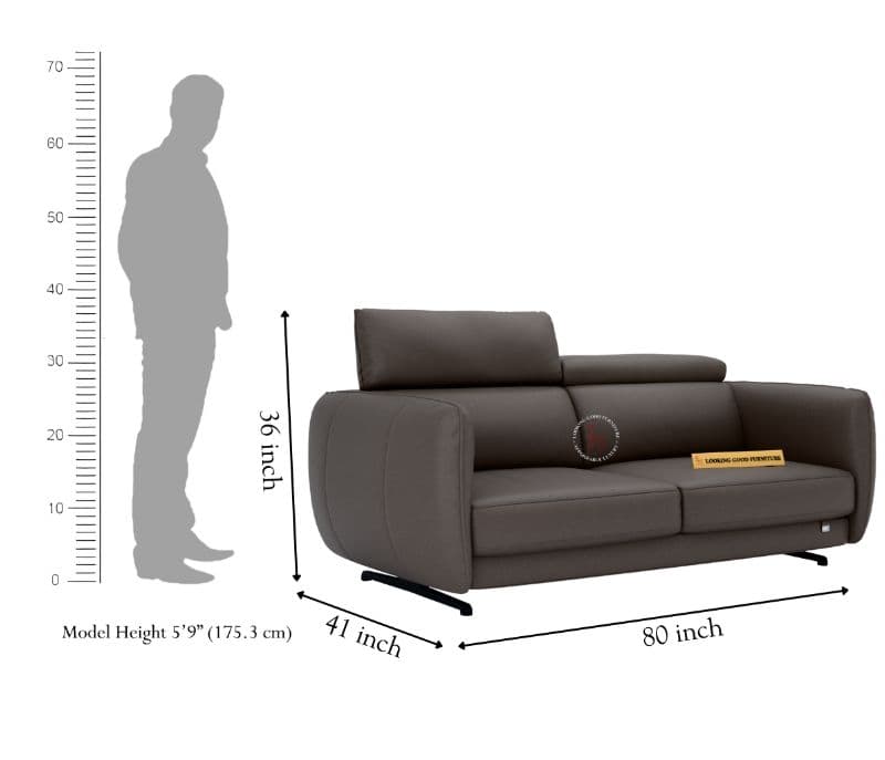 Image 5 for Seltos Sofa(Pure Leather)