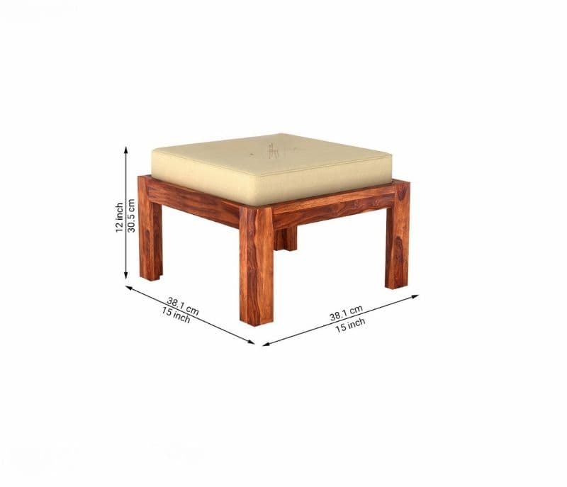 Image 10 for Classic  Center Table With Stools (Honey Finish)