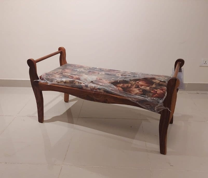 Image 3 for Terry Bench Sheesham Wood (HYD OTD)