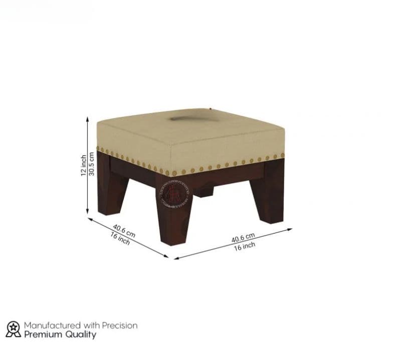 Image 4 for Dexter Stool ( Walnut Finish, Irish Cream )
