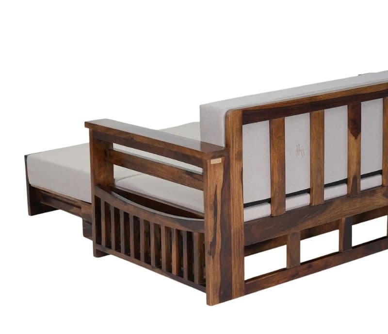 Image 13 for Shloka Wooden Sofa Bed with Storage