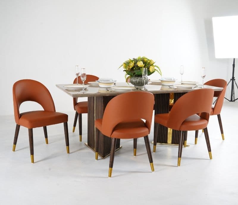 Tullio 6 Seater Dining Table