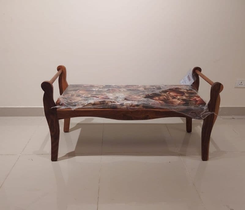 Terry Bench Sheesham Wood (HYD OTD)