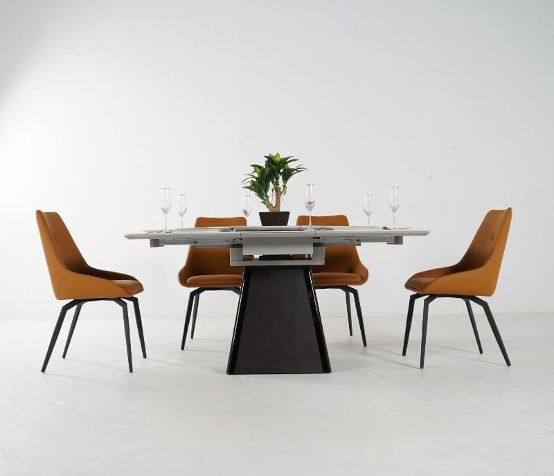 Image 4 for Nero 6 Seater Dining Table
