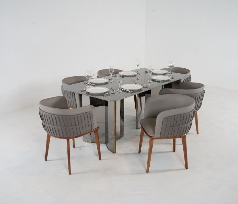 Nuncio 6 Seater Dining Table