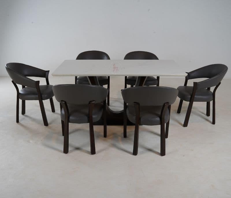 Image 3 for Umberta 6 Seater Dining Table