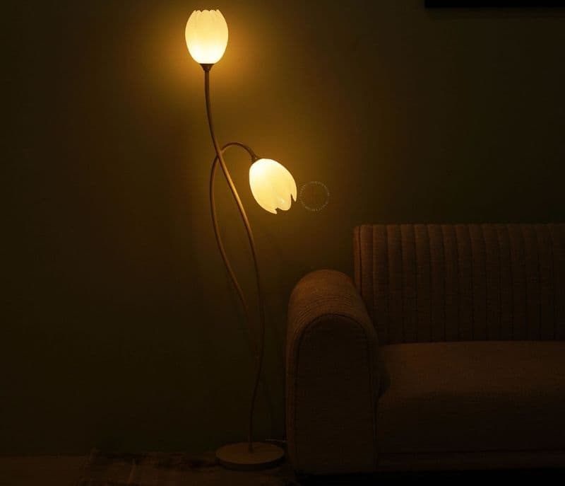 Image 2 for Golden Clash Floor Lamp
