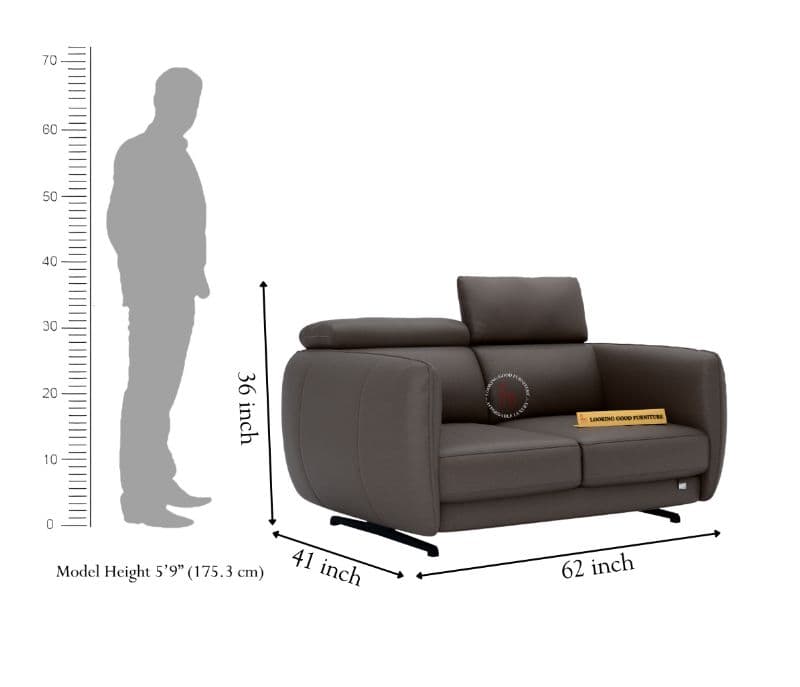Image 9 for Seltos Sofa(Pure Leather)