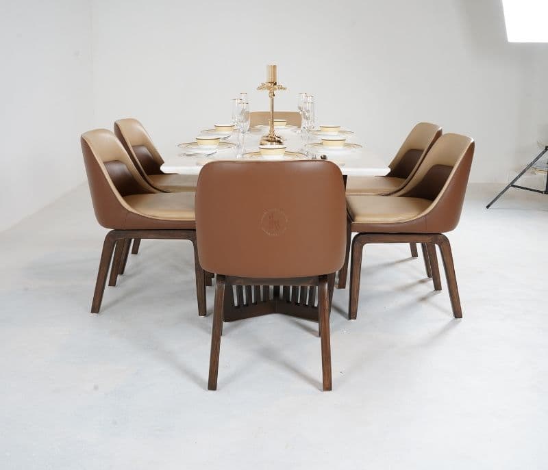 Image 5 for Ash 6 Seater Dining Table