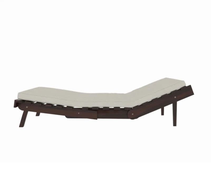 Image 5 for Javier Single Futon Bed ( Walnut Finish, Ivory Nude )