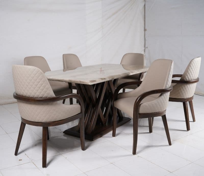 Image 2 for Bruna 6 Seater Dinning Table