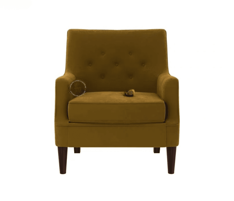 Image 4 for Aimer Wing Back Chair ( Chestnut Brown )