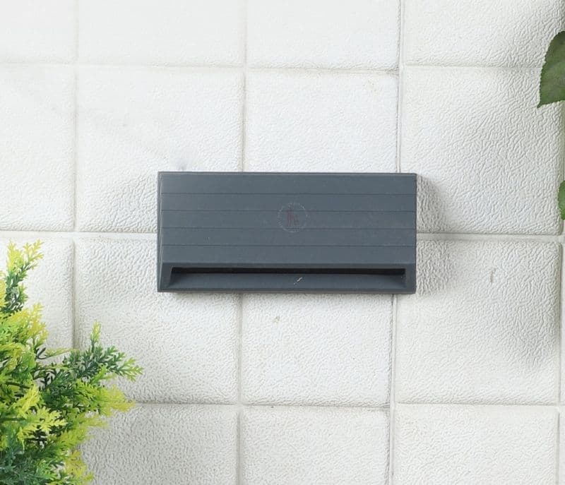 Image 6 for Fabio Outdoor Wall Lights Grey Aluminium