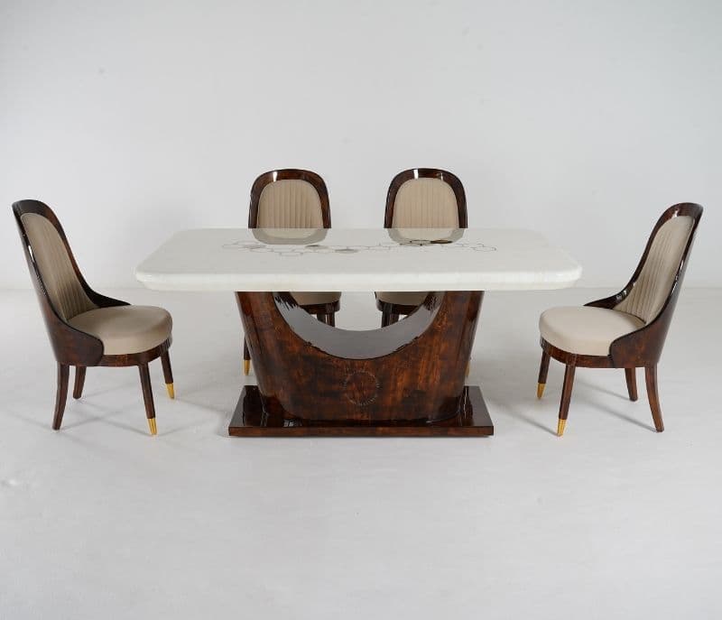 Image 5 for Bacha Polyster 6 Seater Dining Table
