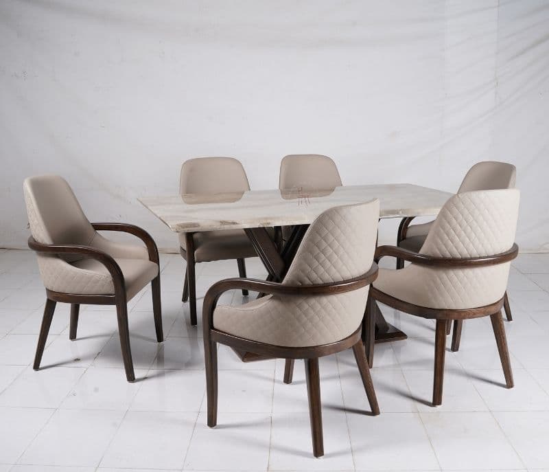 Image 3 for Bruna 6 Seater Dinning Table