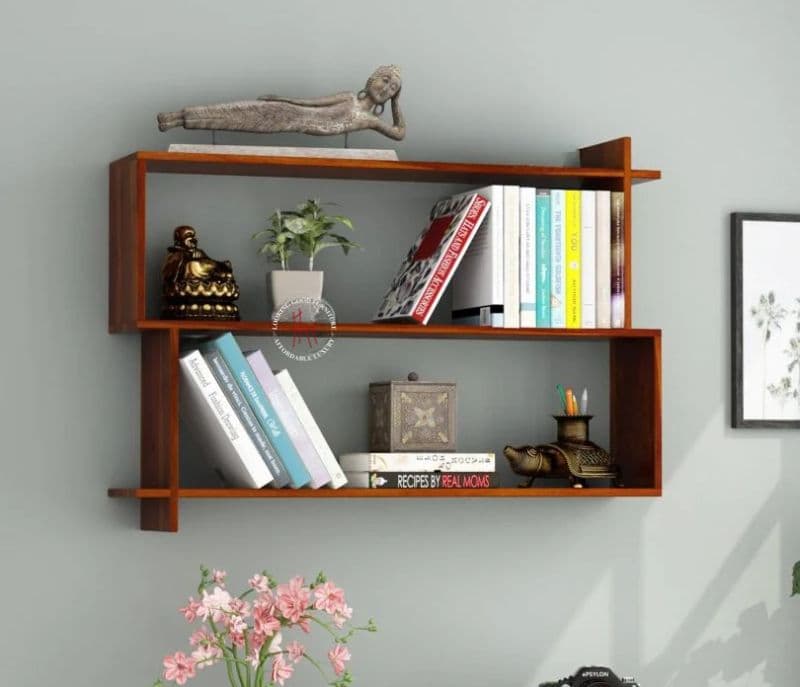Sulpa Wall Shelf ( Honey Finish )