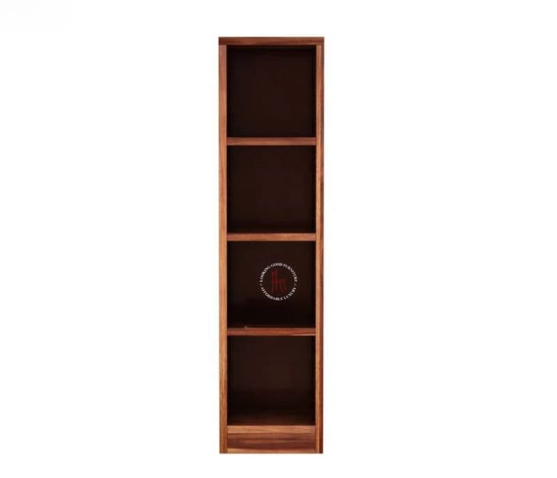 Image 4 for Watkin Sheesham Wood Display Cabinet With Open Storage( Honey Finish )