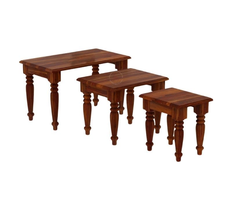 Image 5 for Achla Nest Of Tables (Honey Finish)