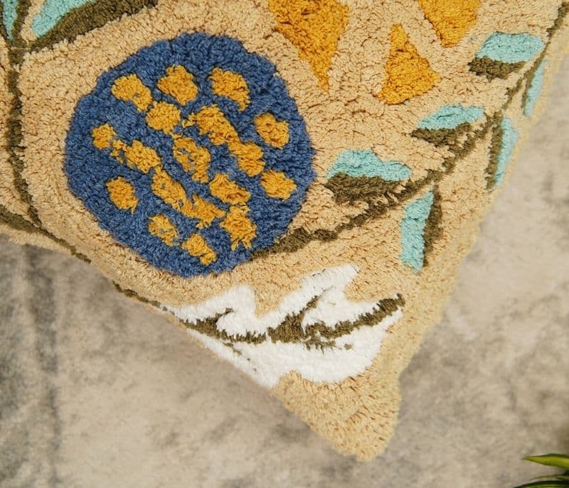 Image 2 for Costantion Hand Tufted 100% Cotton Cushion Cover Set of 2