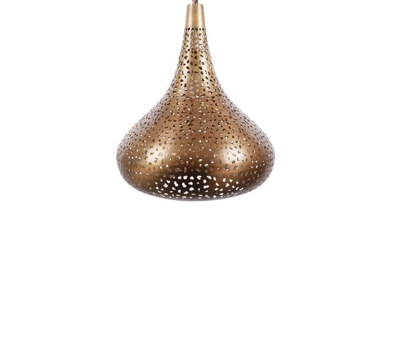 Image 3 for Matilde  Single Hanging Light Gold Metallic