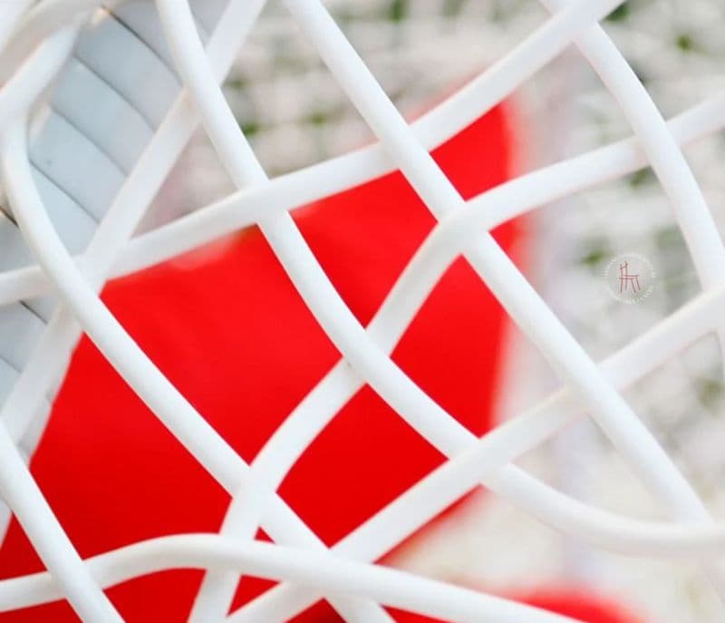 Image 6 for White Egg Shaped Swing Chair