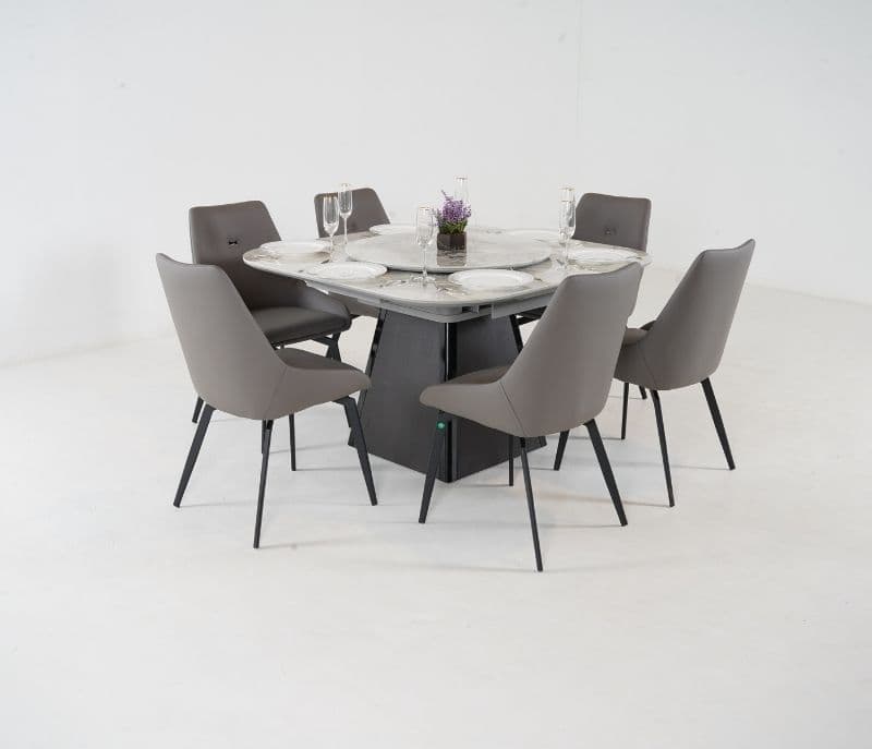 Lazaro 6 Seater Dining Table