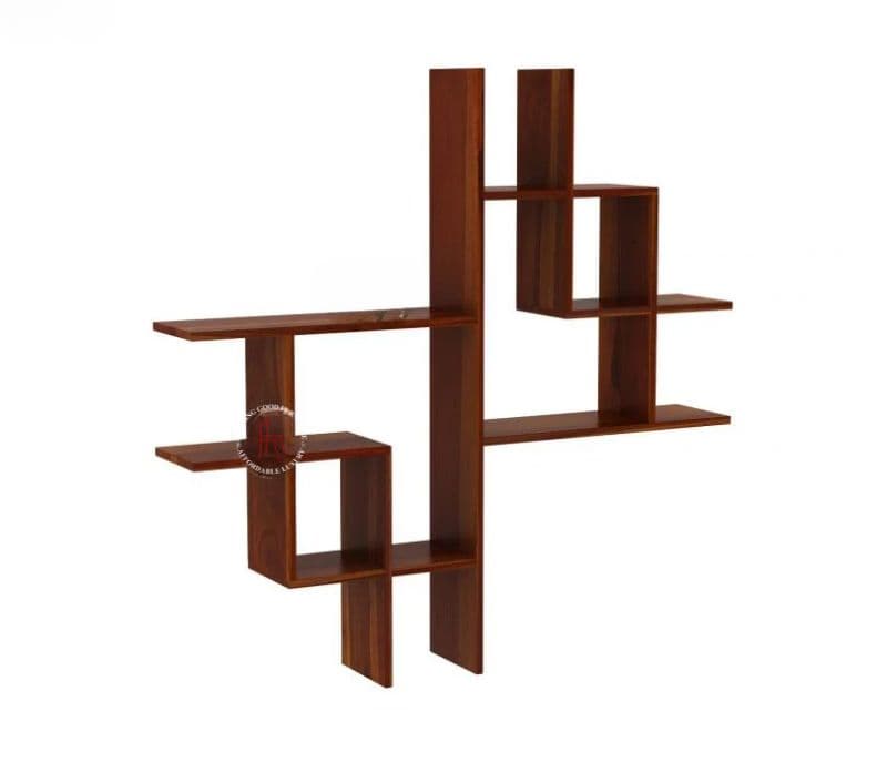 Image 2 for Reti Wall Shelf ( Honey Finish )