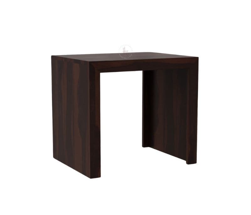 Image 4 for Ayotte Sheesham Wood Nest of Tables (Walnut Finish)