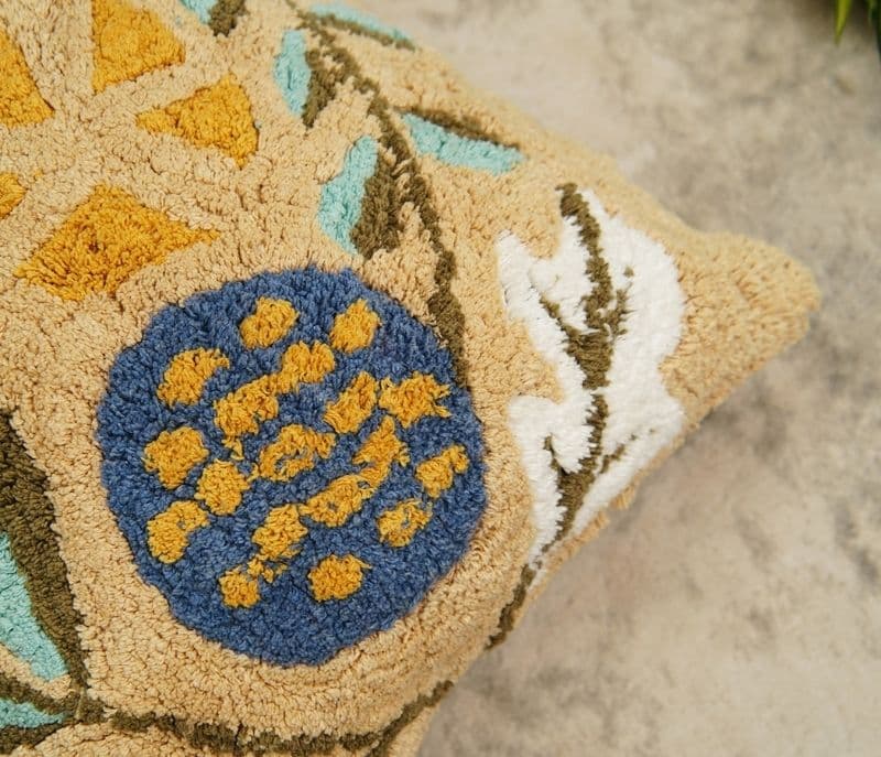 Image 8 for Costantion Hand Tufted 100% Cotton Cushion Cover Set of 2