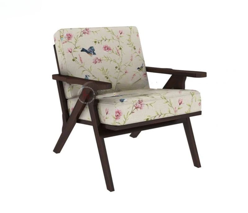 Image 5 for Crisp Arm Chair ( Cotton, Cream Robins )