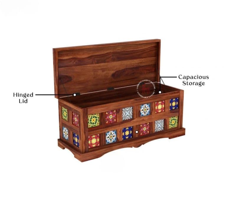 Image 2 for Bojo Trunk Box (Honey Finish)