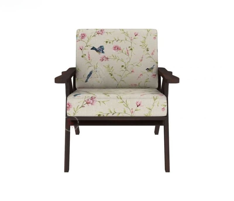 Image 6 for Crisp Arm Chair ( Cotton, Cream Robins )