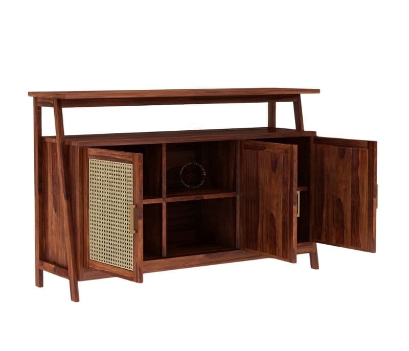 Image 4 for Honey Bee Console Table Sheesham Wood ( Honey Finish )