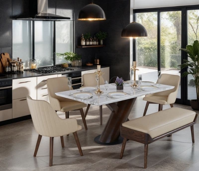 Carina 6 Seater Dining Table