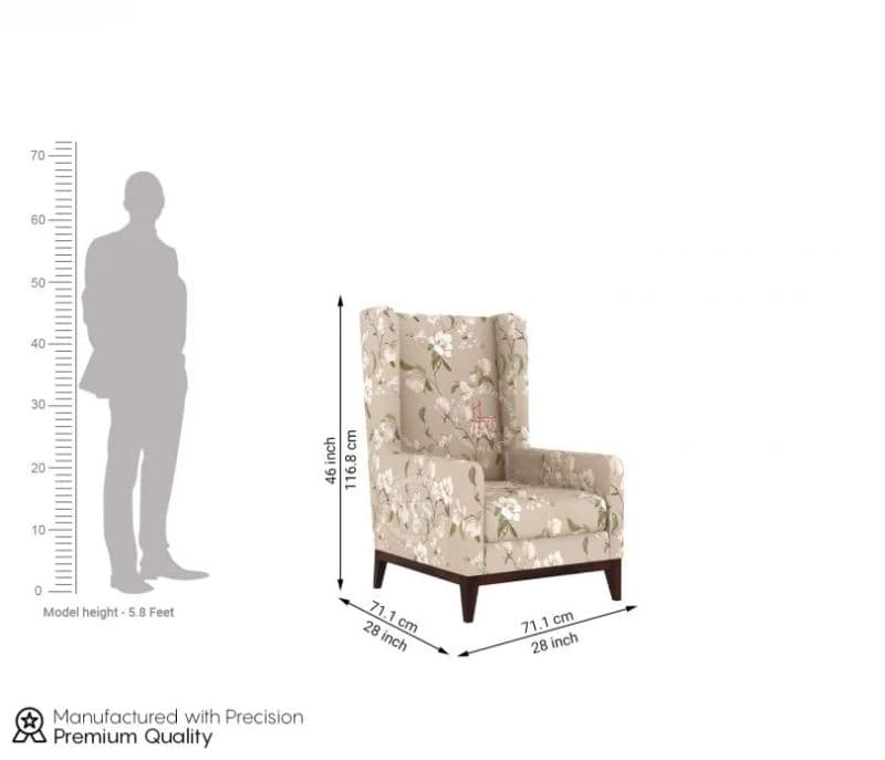 Image 8 for Jose Lounge Chair ( Cotton, Magnolia Beige )