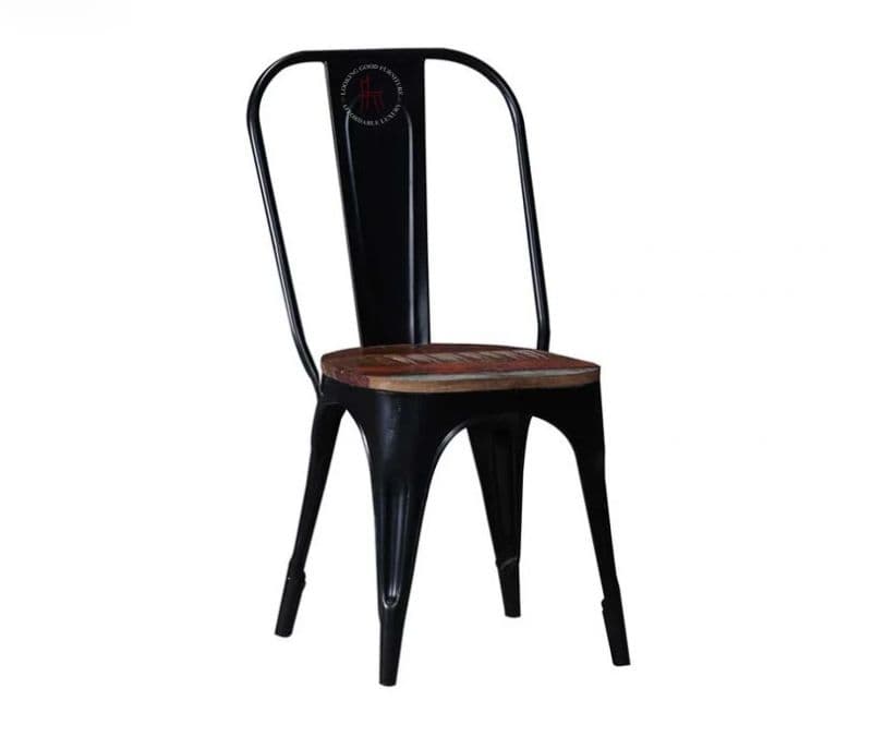 Image 4 for Alex Metal Chair(Black)