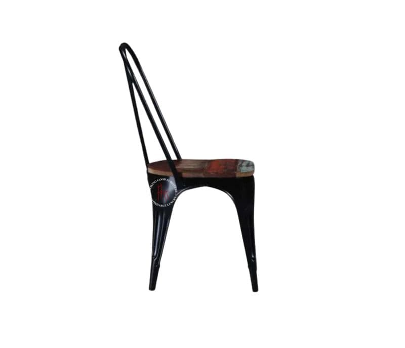 Image 3 for Alex Metal Chair(Black)
