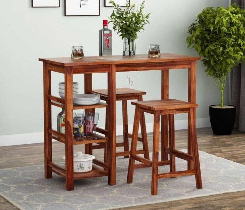 Campbell Bar Set (Honey Finish)