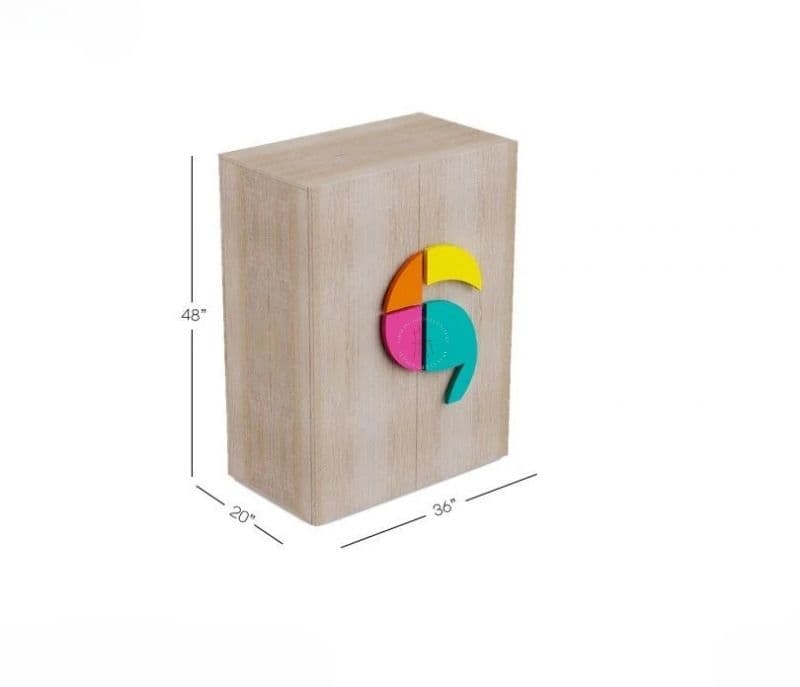 Image 7 for Blaire Fly Away Cabinet Storage