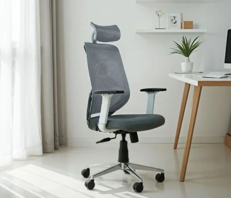 Sasha High Back Mesh Ergonomic Office Chair With Durable Nylon Base